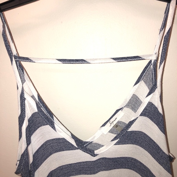 Soprano Striped Tank Top - Picture 2 of 4